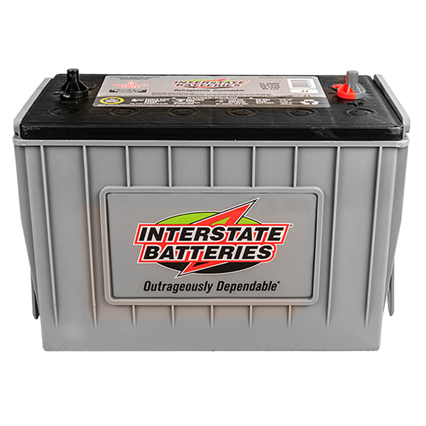 Interstate 31-AGM7 AGM Commercial Battery (Group 31T) CORE FEE Included!