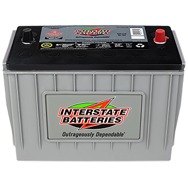 Interstate 31P-AGM7 AGM Commercial Battery (Group 31A) CORE FEE Included!