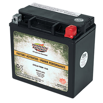 Interstate FAGYZ32HL 12 Volt AGM Power Sport Battery 500CCA (Group MC) CORE FEE Included!