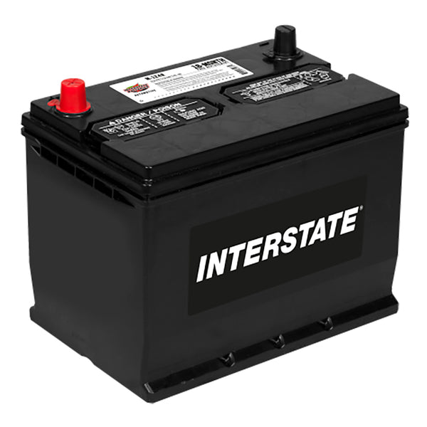 Interstate M-124R Flooded Automotive Battery (Group 124R) CORE FEE Included!