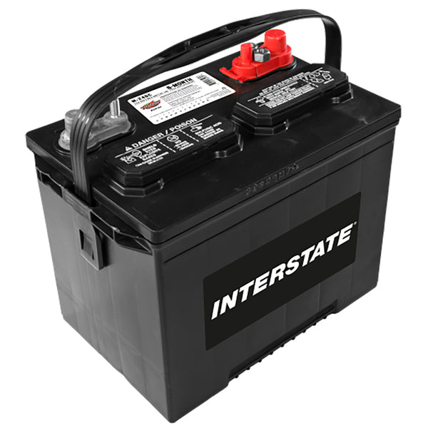 Interstate M-24DC Flooded Automotive Battery (Group 24M) CORE FEE Included!