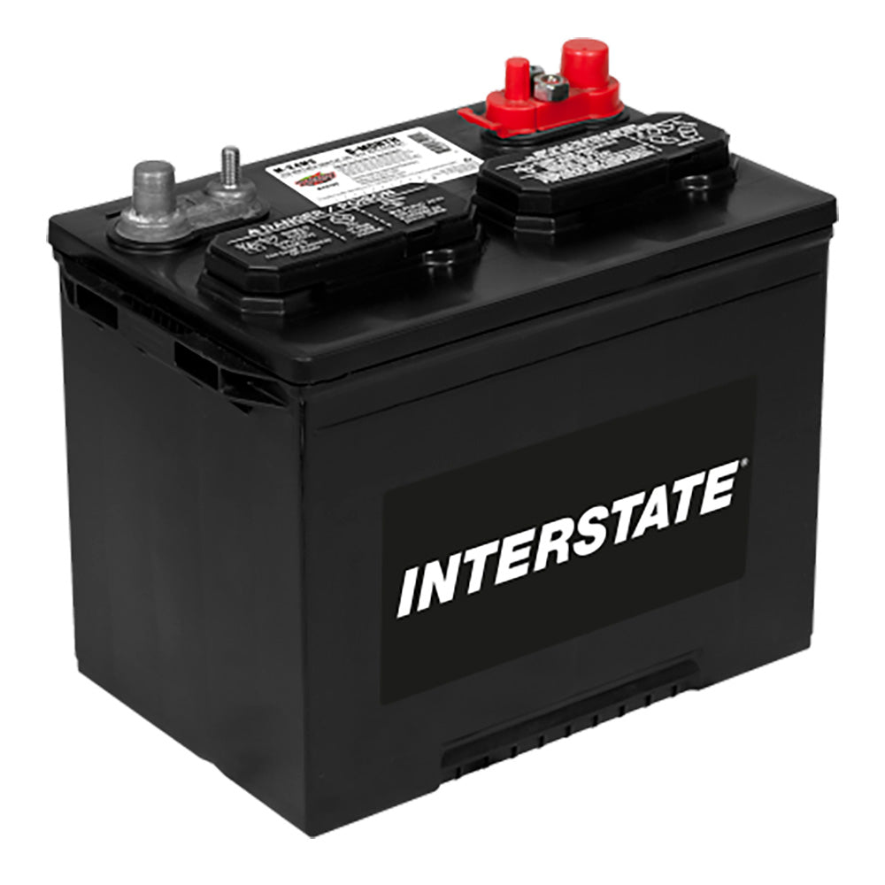 Interstate M-24MS Flooded Automotive Battery (Group 24M) CORE FEE Included!