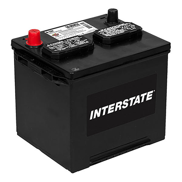 Interstate M-26R Flooded Automotive Battery (Group 26R) CORE FEE Included!