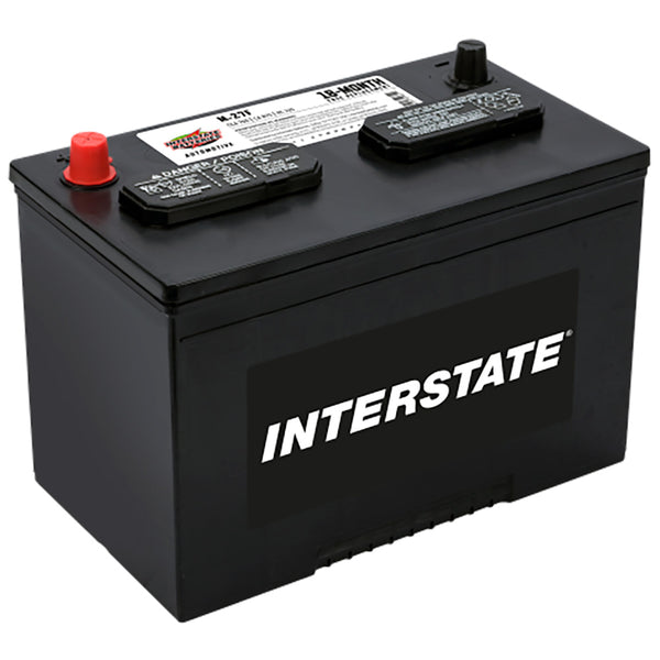 Interstate M-27F Flooded Automotive Battery (Group 27F) CORE FEE Included!