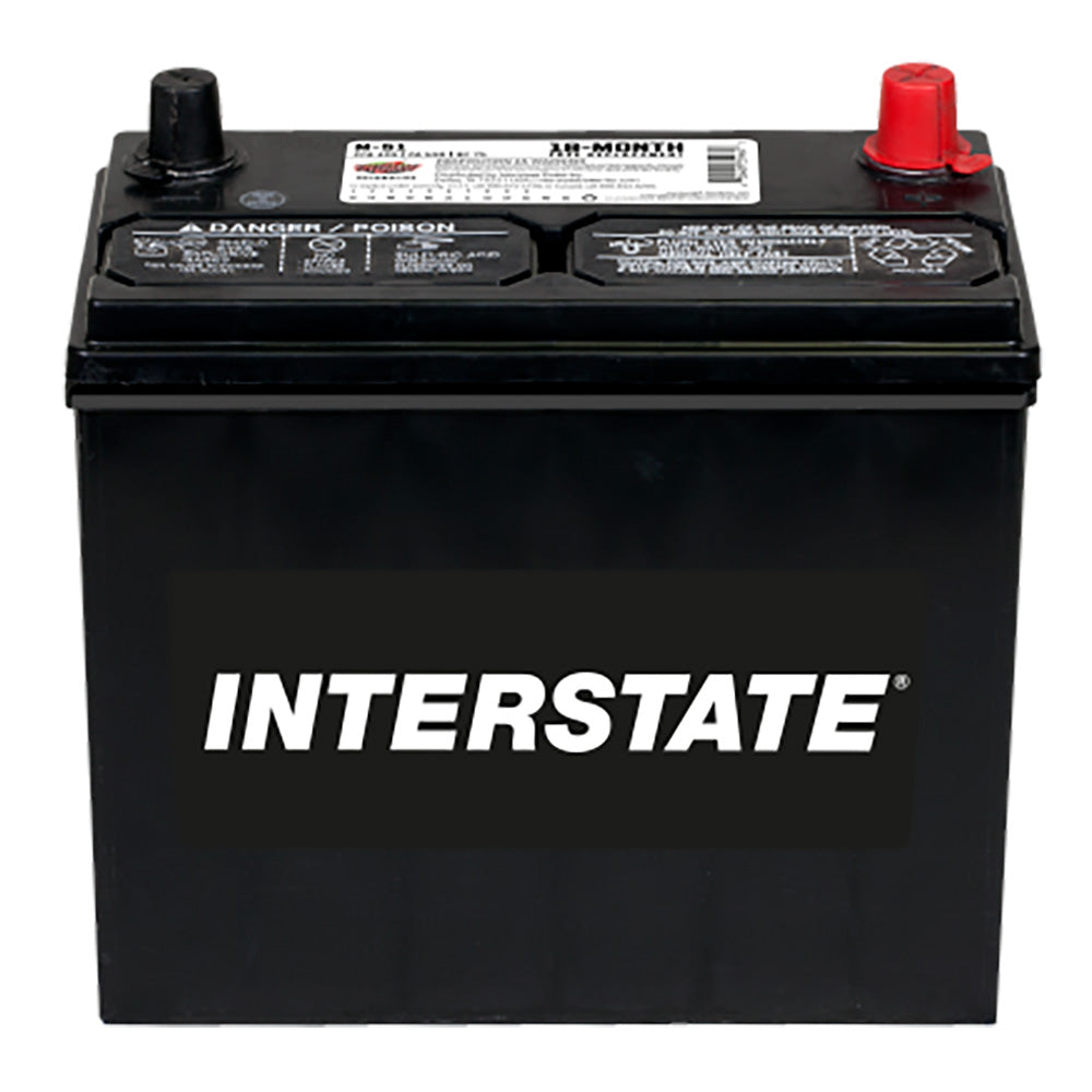 Interstate M-51 Flooded Automotive Battery (Group 51) CORE FEE Included!