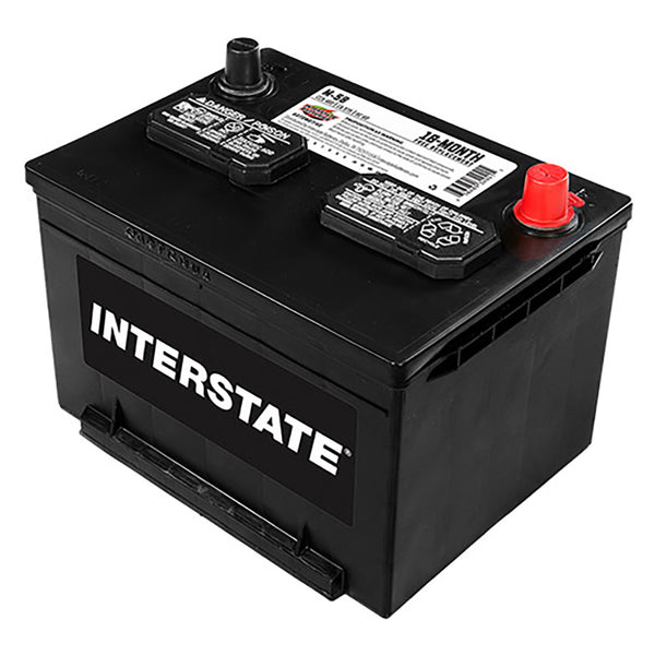 Interstate M-58 Flooded Automotive Battery (Group 58) CORE FEE Included!