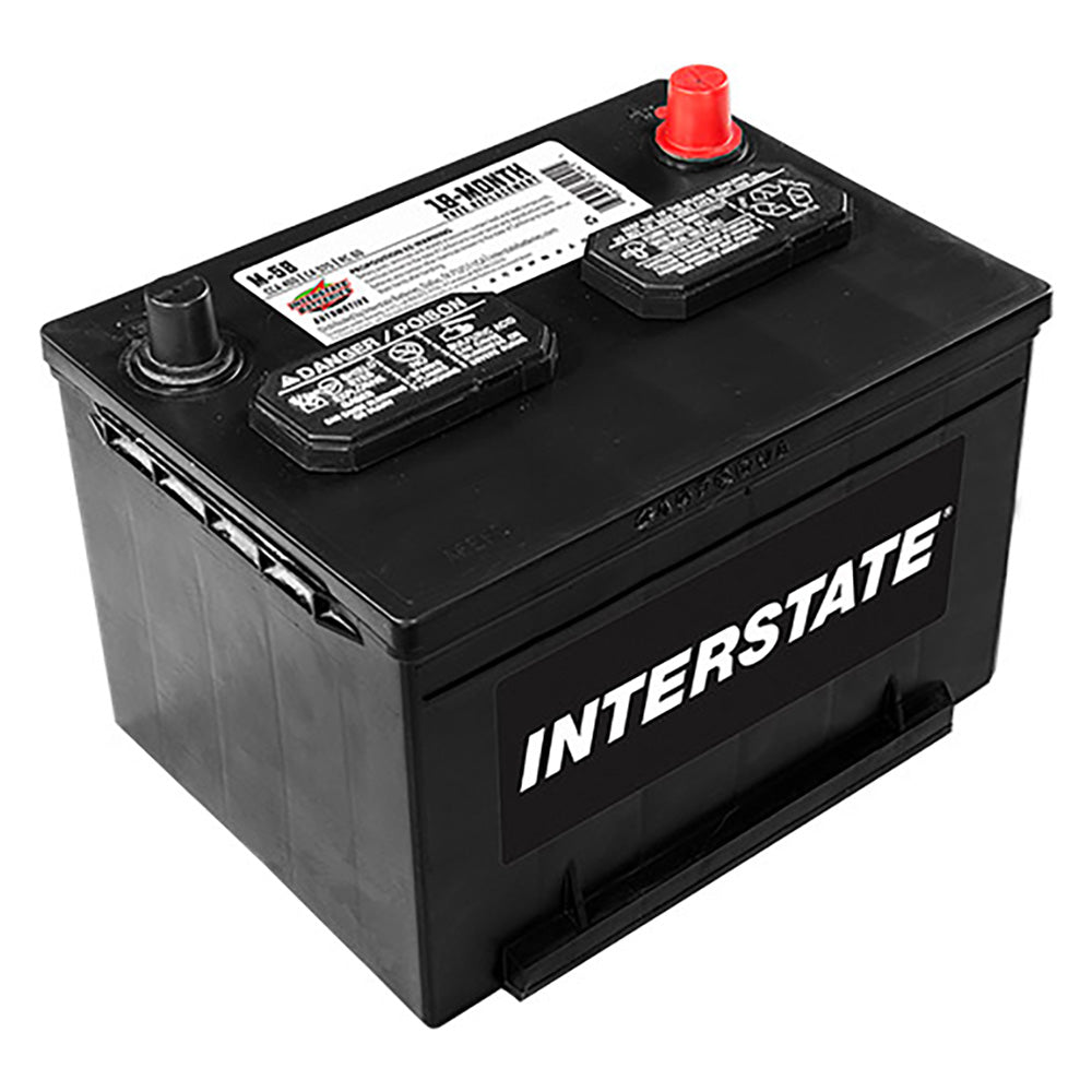 Interstate M-58 Flooded Automotive Battery (Group 58) CORE FEE Included!