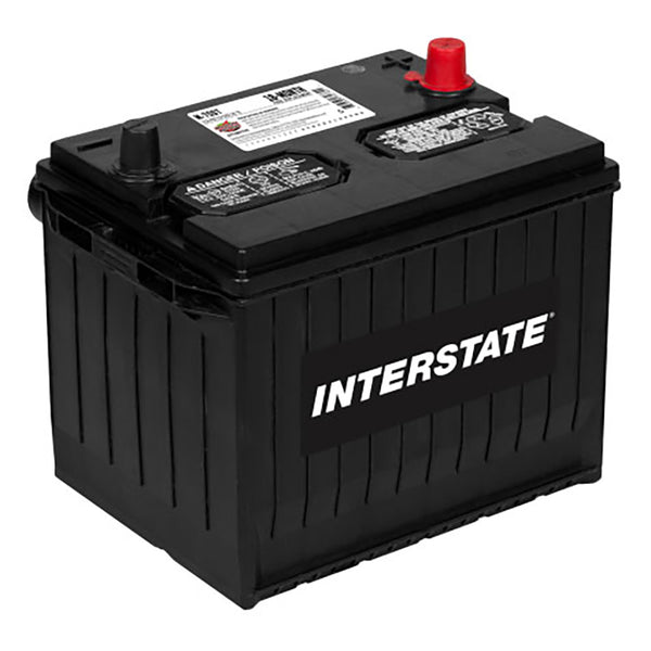 Interstate M-75DT Flooded Automotive Battery (Group 75) CORE FEE Included!