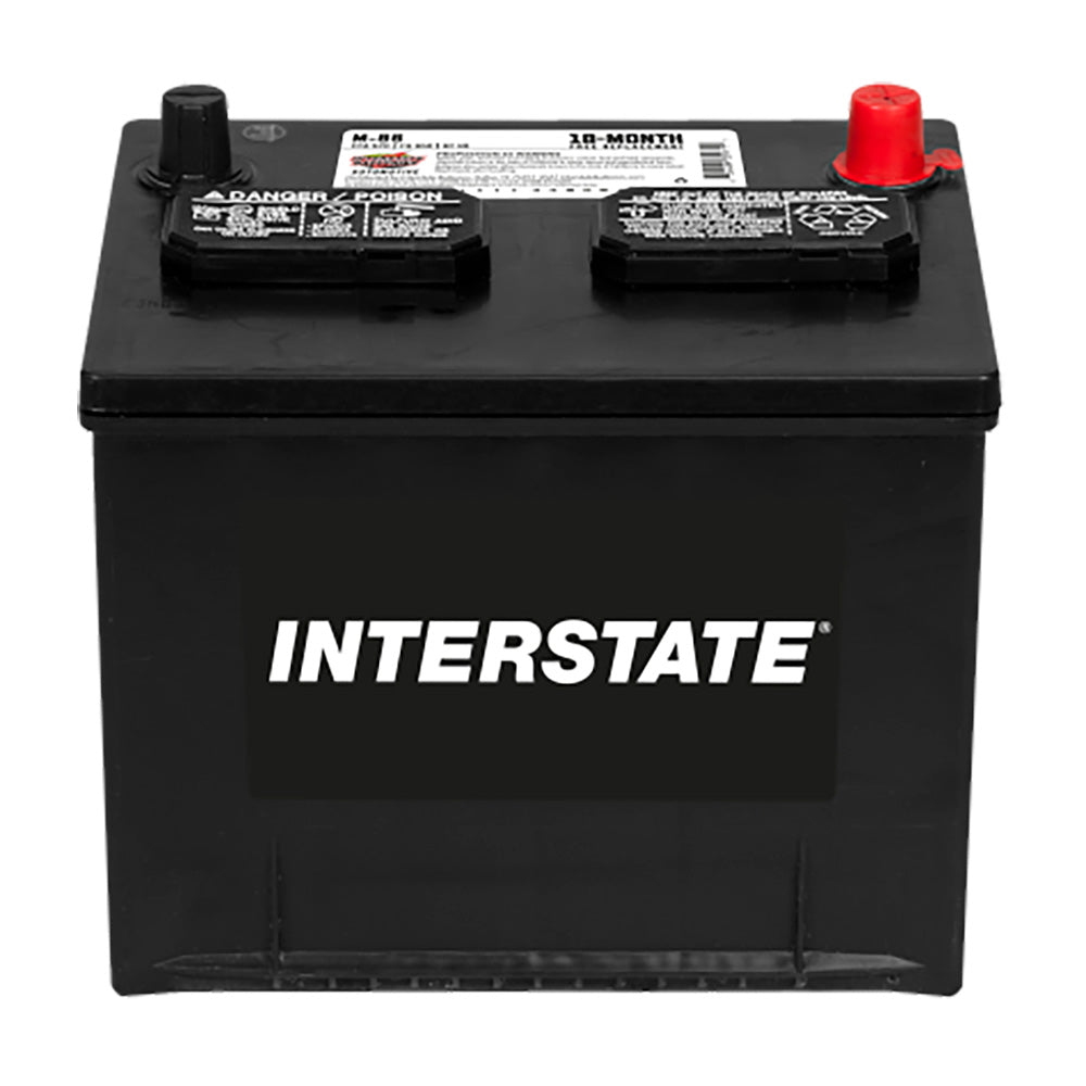 Interstate M-86 Flooded Automotive Battery (Group 86) CORE FEE Included!