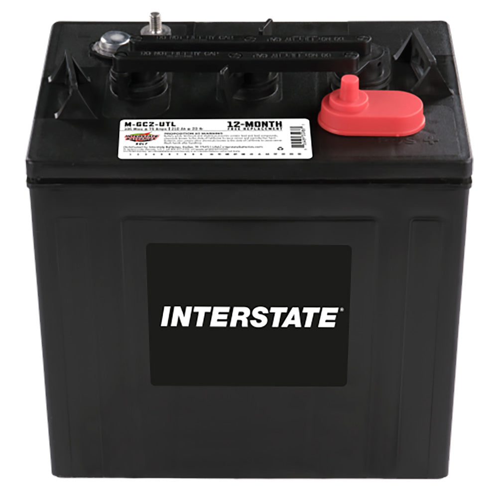 Interstate M-GC2-UTL Flooded Golf Cart Battery (Group GC2) CORE FEE Included!