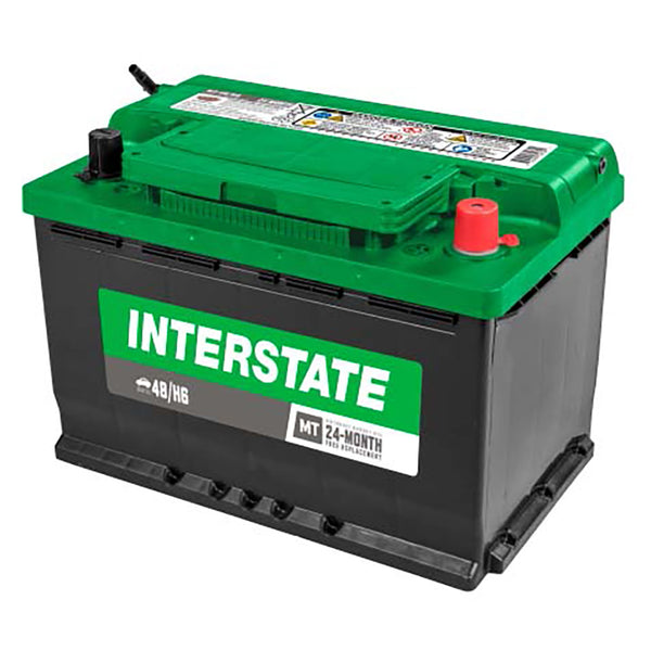 Interstate MT-48/H6 Flooded Automotive Battery (Group H6) CORE FEE Included!