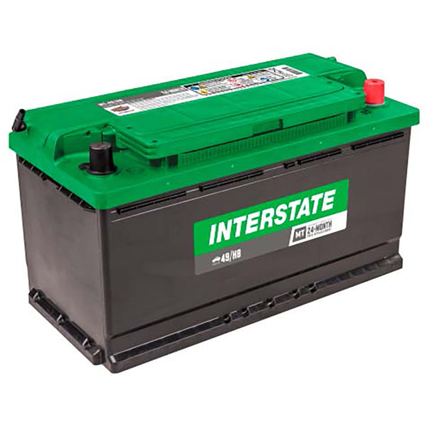 Interstate MT-49/H8 Flooded Automotive Battery (Group H8) CORE FEE Included!