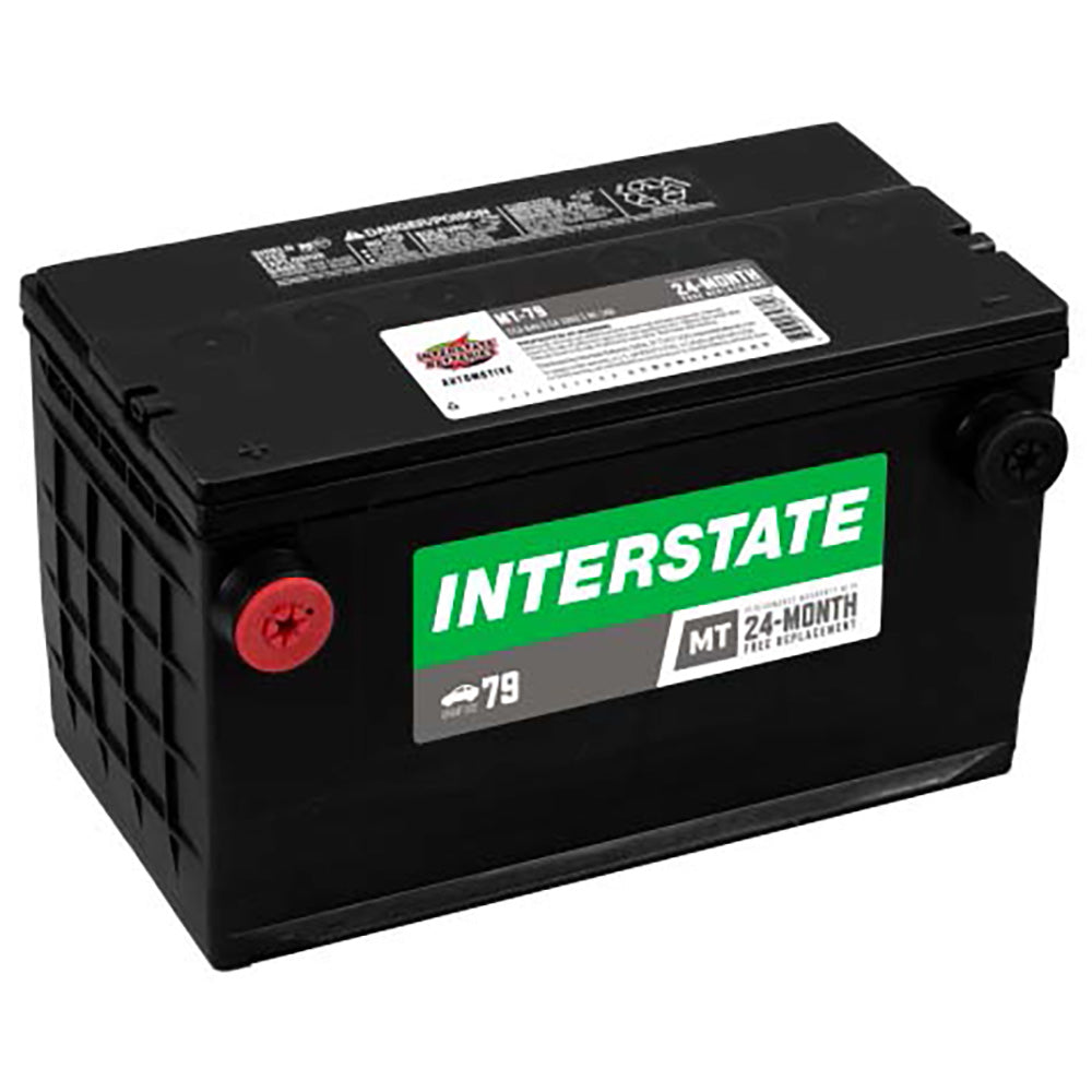 Interstate MT-79 Flooded Automotive Battery (Group 79) CORE FEE Included!