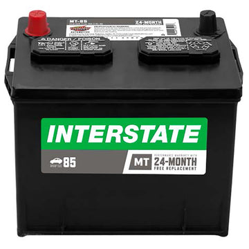 Interstate MT-85 Flooded Automotive Battery (Group 85) CORE FEE Included!