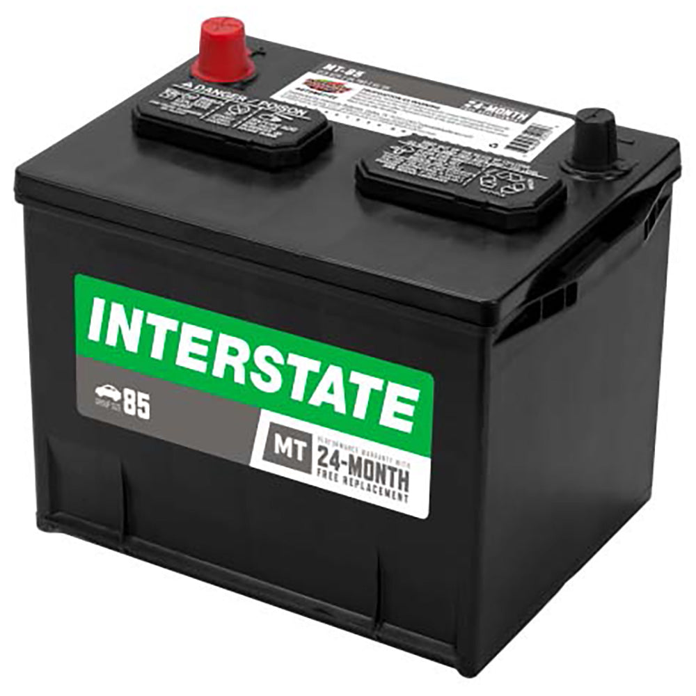 Interstate MT-85 Flooded Automotive Battery (Group 85) CORE FEE Included!