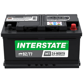 Interstate MT-92/T7 Flooded Automotive Battery (Group T7) CORE FEE Included!