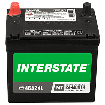 Interstate MT-MX-5 Flooded Automotive Battery (Group 151R) CORE FEE Included!