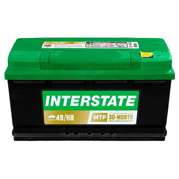 Interstate MTP-49/H8 Flooded Automotive Battery (Group H8) CORE FEE Included!