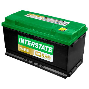 Interstate MTP-49/H8 Flooded Automotive Battery (Group H8) CORE FEE Included!