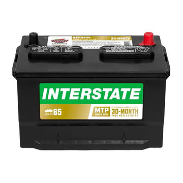 Interstate MTP-65HD Flooded Automotive Battery (Group 65) CORE FEE Included!