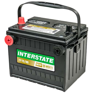 Interstate MTP-75DT Flooded Automotive Battery (Group 75) CORE FEE Included!
