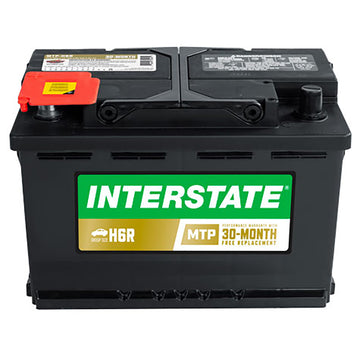 Interstate MTP-H6R Flooded Automotive Battery (Group H6R) CORE FEE Included!