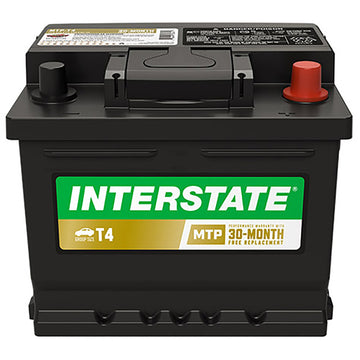 Interstate MTP-T4 Flooded Automotive Battery (Group T4) CORE FEE Included!