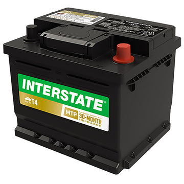 Interstate MTP-T4 Flooded Automotive Battery (Group T4) CORE FEE Included!