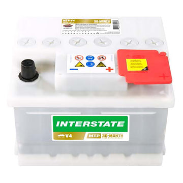 Interstate MTP-V4 Flooded Automotive Battery (Group V4) CORE FEE Included!