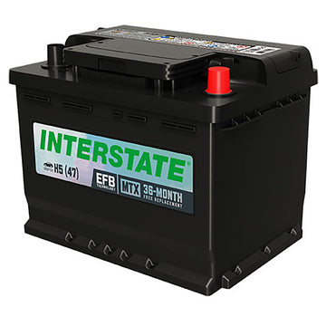 Interstate MTX-47/H5-EFB AGM Automotive Battery (Group H5) CORE FEE Included!