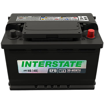 Interstate MTX-48/H6-EFB AGM Automotive Battery (Group H6) CORE FEE Included!