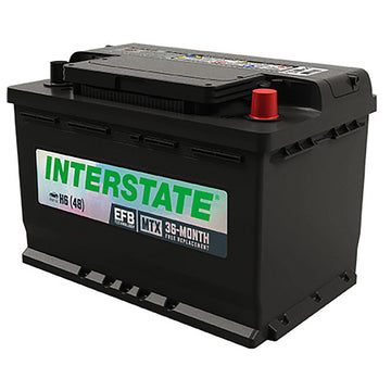 Interstate MTX-48/H6-EFB AGM Automotive Battery (Group H6) CORE FEE Included!