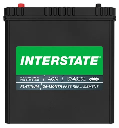 Interstate MTX-S34B20L battery