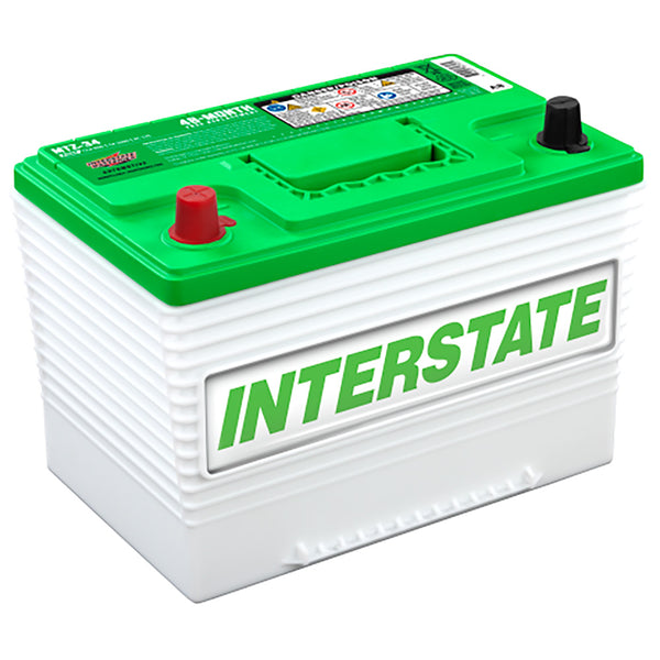 Interstate MTZ-34 AGM Automotive Battery (Group 34) CORE FEE Included!