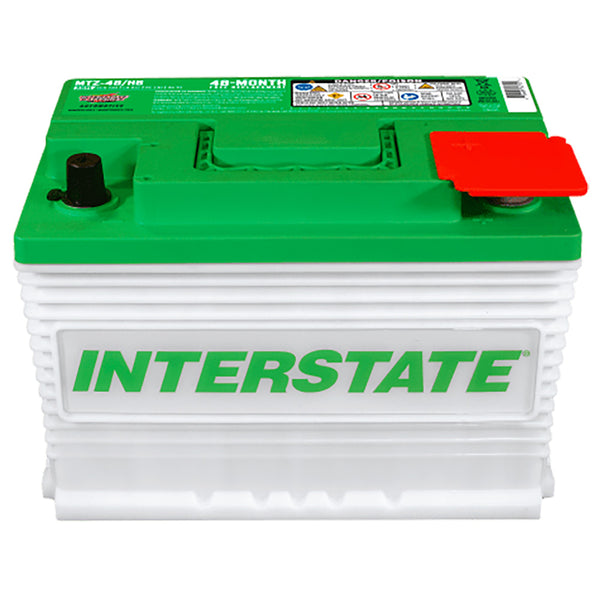 Interstate MTZ-48/H6 AGM Automotive Battery (Group H6) CORE FEE Included!