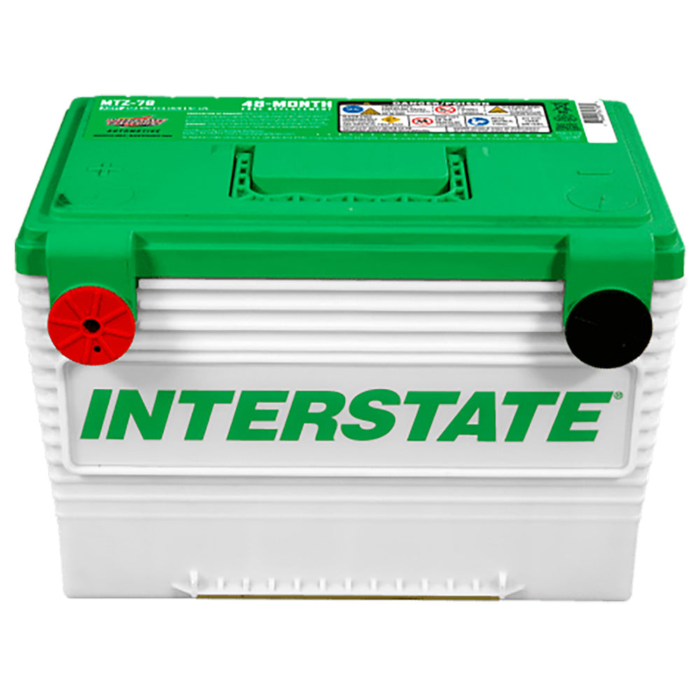 Interstate MTZ-78 AGM Automotive Battery (Group 78) CORE FEE Included!