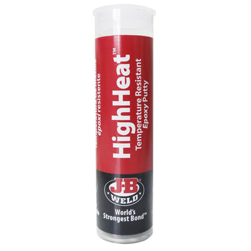 J-B Weld 8297 HighHeat 500 Degree Epoxy Putty Stick, Grey (2oz)