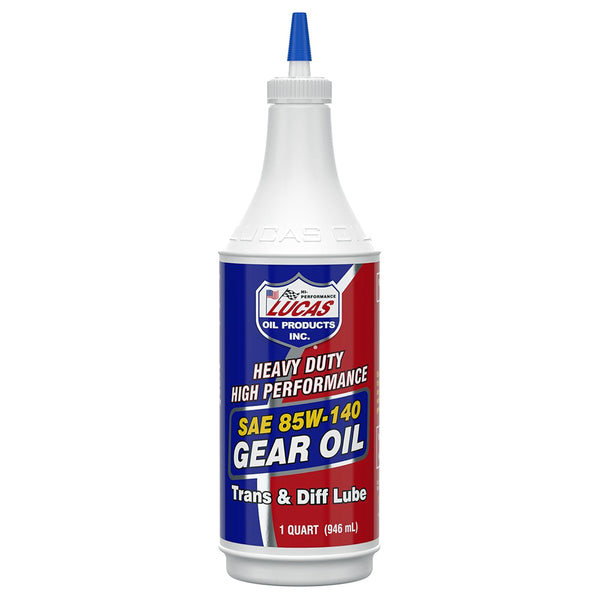 Lucas Oil 10042 Heavy Duty High Performance SAE 85W-140 Gear Oil, 1 Quart