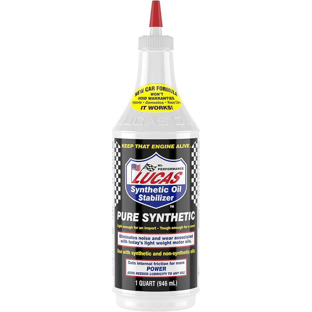 Lucas Oil 10130 Pure Synthetic Oil Stabilizer, 1 Quart