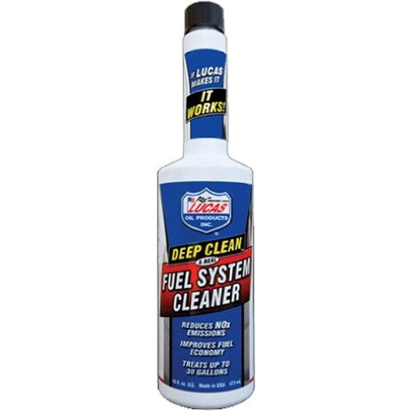 Lucas Oil 10512 Deep Clean Fuel System Cleaner, 16 oz