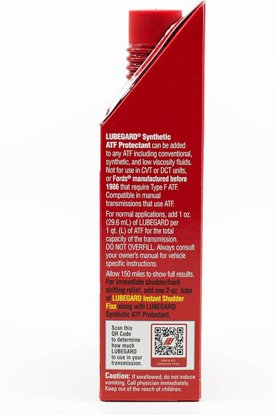 Lubegard 60902 Automatic Transmission Fluid Protectant, 10 oz