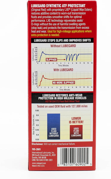 Lubegard 60902 Automatic Transmission Fluid Protectant, 10 oz