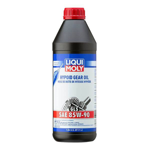 Liqui Moly 20010 Hypoid Gear Oil (GL5) SAE 85W-90, 1 Liter