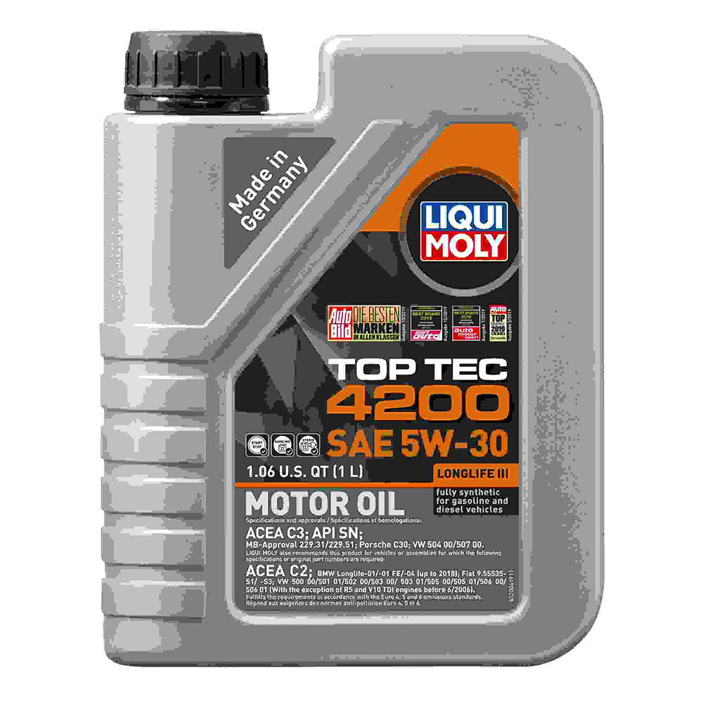 Liqui Moly 2004 Top Tec 4200 SAE 5W-30 New Generation, 1 Liter