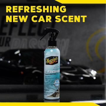 Meguiar's G250608 Air Re-Fresher Odor Fighting Spray - New Car Scent, 8 oz