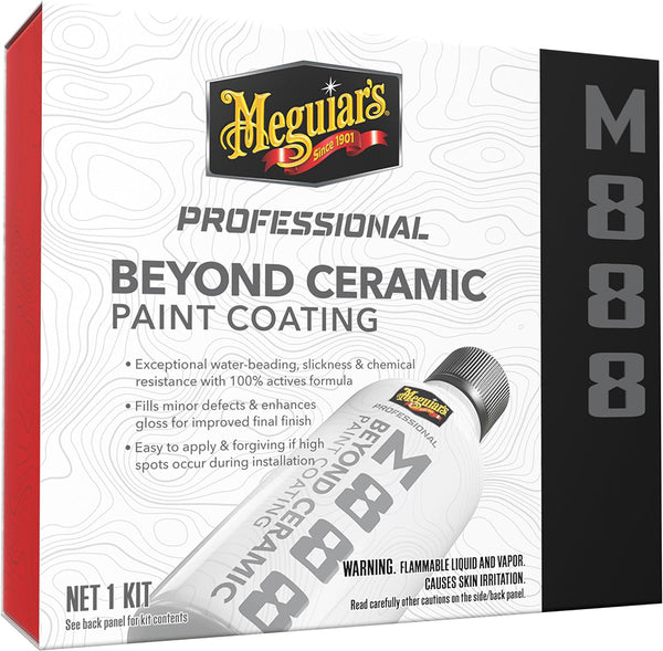 Meguiar's Professional M88800 Beyond Ceramic Paint Coating, Multi-Year Car Ceramic Coating