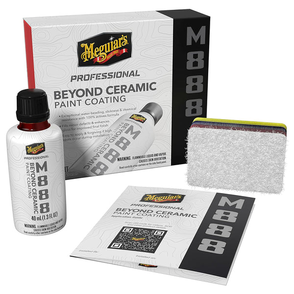 Meguiar's Professional M88800 Beyond Ceramic Paint Coating, Multi-Year Car Ceramic Coating