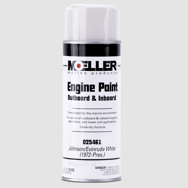 MOELLER MARINE 025461 WHITE PAINT (Johnson/evinrude white)