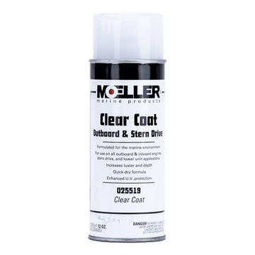 MOELLER MARINE 025519 Clear Coat Spray