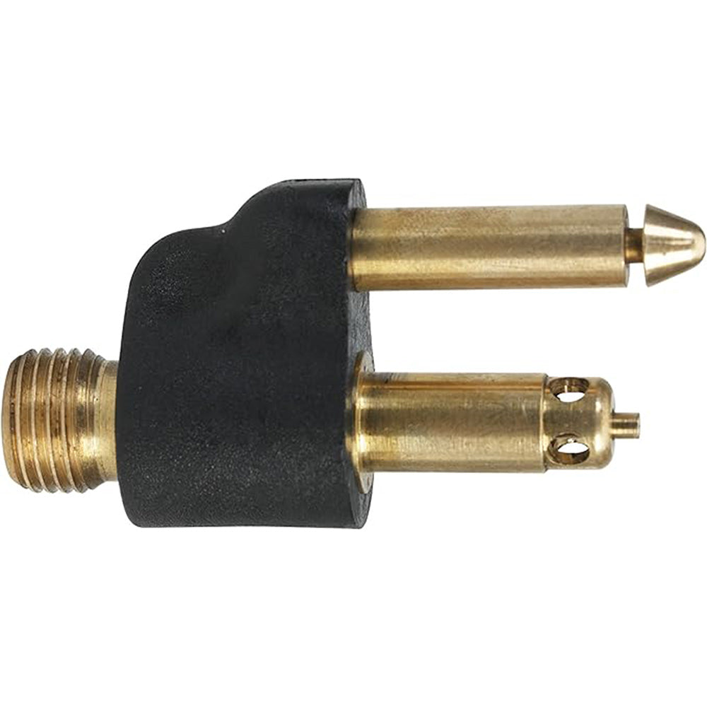 Moeller 033477-10 Fuel Tank NPT Connector (Mercury, 1/4", Male, Two Prong Clip Style,1998 and Newer Engines)